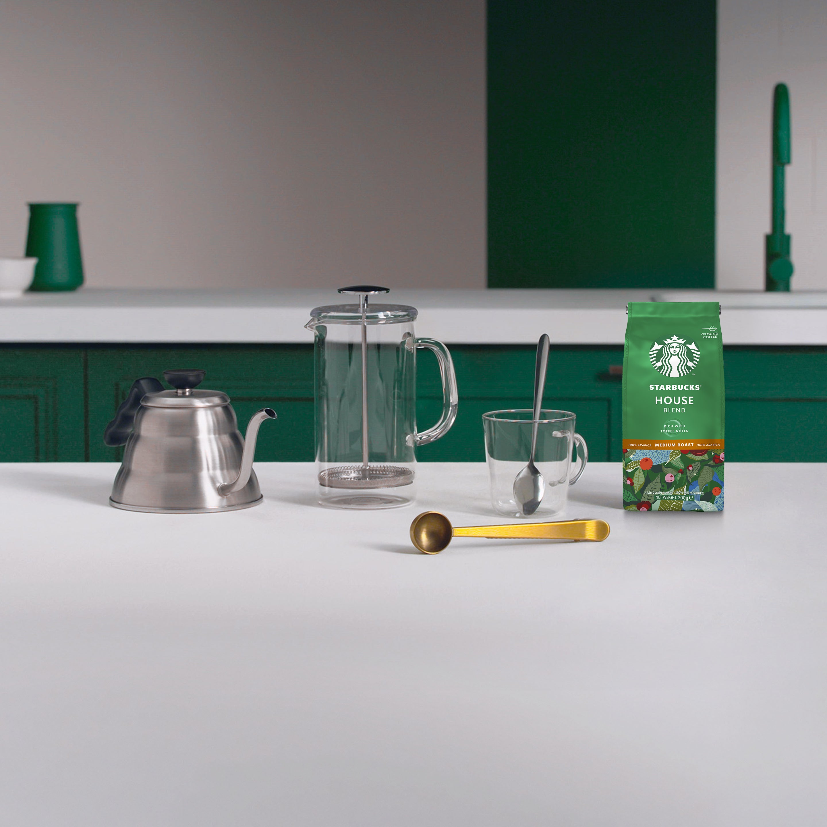 French Press ile Filtre Kahve Yapımı Starbucks®️ at Home